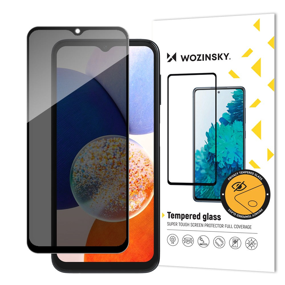 Privacy Tempered Glass Wozinsky με Anti Spy Filter για Samsung Galaxy A14 5G / A14 | www.lightgear.gr
