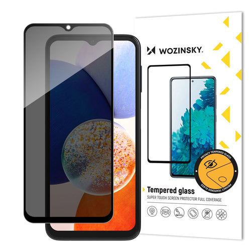 Privacy Tempered Glass Wozinsky με Anti Spy Filter για Samsung Galaxy A14 5G / A14 | www.lightgear.gr