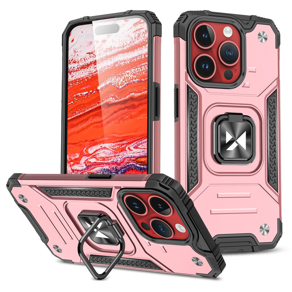 Ring Armor Case Wozinsky για iPhone 15 Pro Χρυσό | www.lightgear.gr