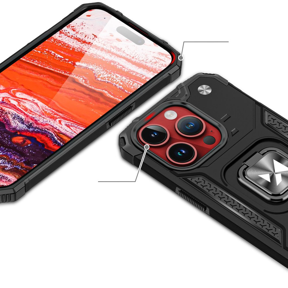 Ring Armor Case Wozinsky για iPhone 15 Pro Χρυσό | www.lightgear.gr