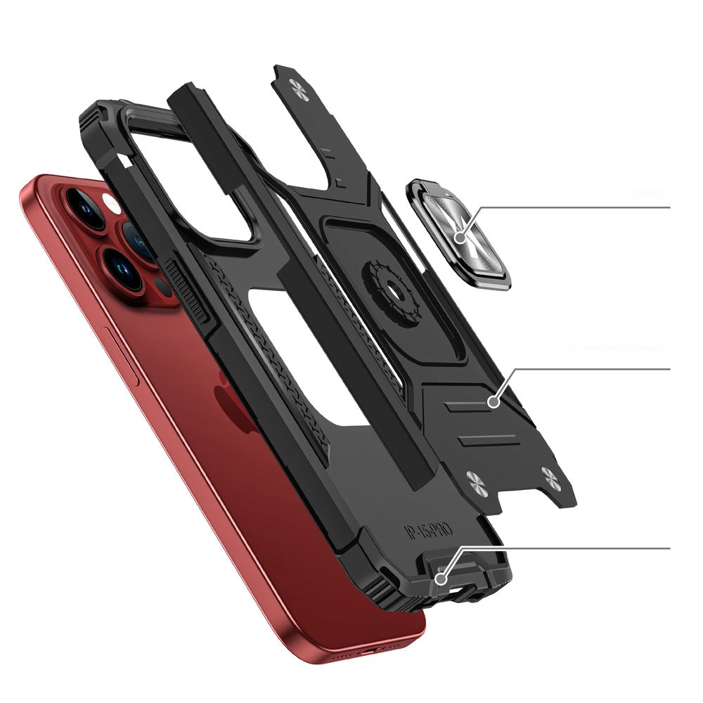 Ring Armor Case Wozinsky για iPhone 15 Pro Χρυσό | www.lightgear.gr