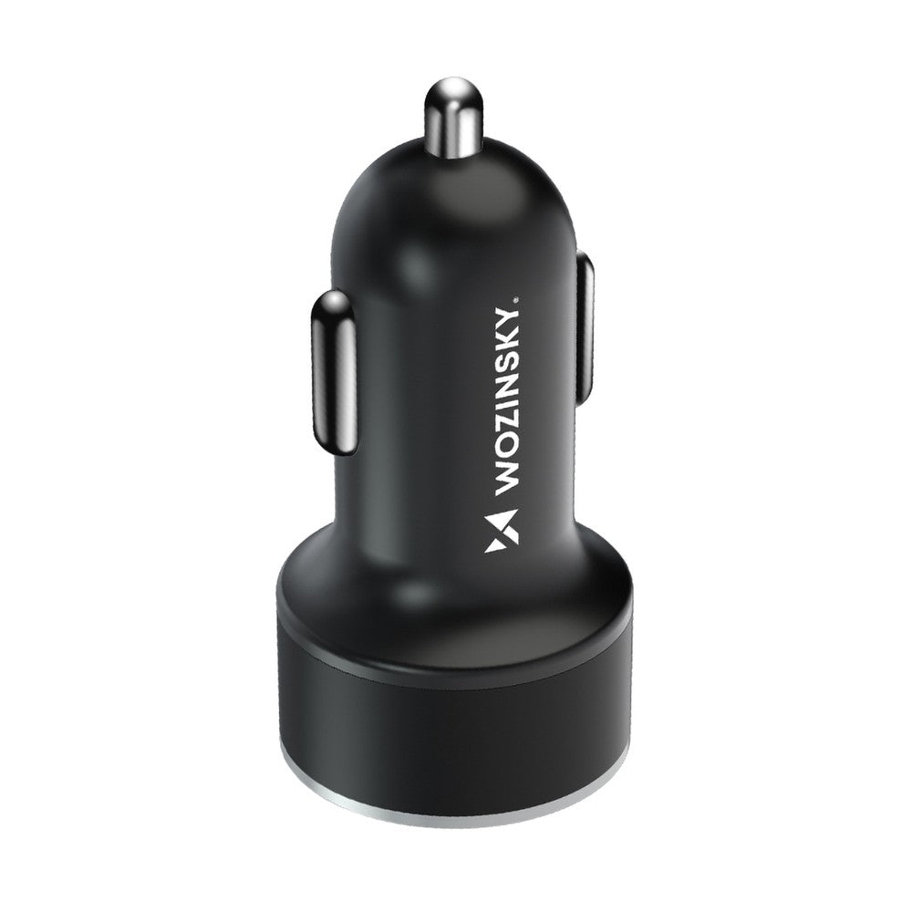 Φορτιστής Αυτοκινήτου Wozinsky WDCCAC USB-C USB-A 36W Μαύρο | www.lightgear.gr