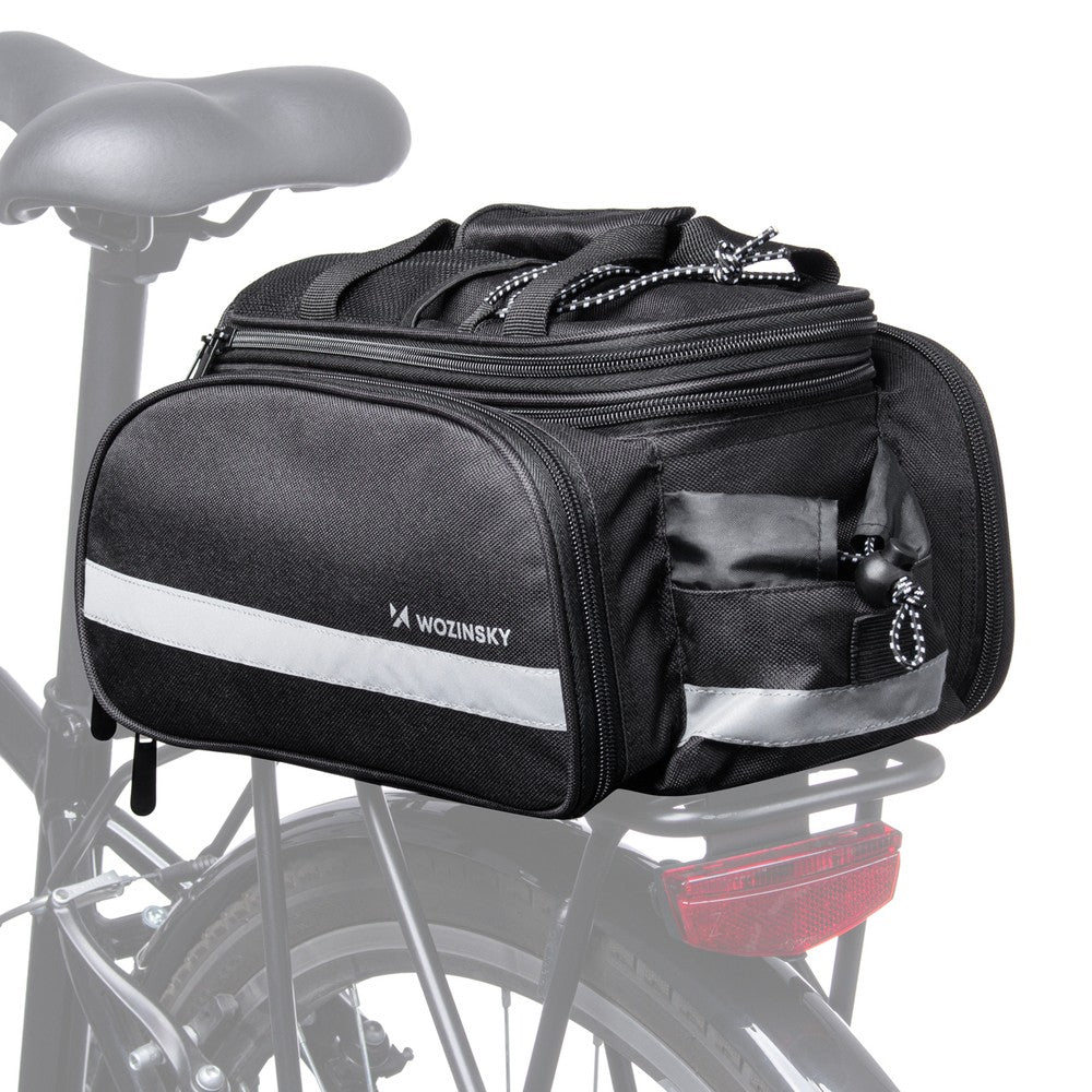 Τσάντα Ποδηλάτου Wozinsky 27L Μαύρη (WBB36BK) | www.lightgear.gr