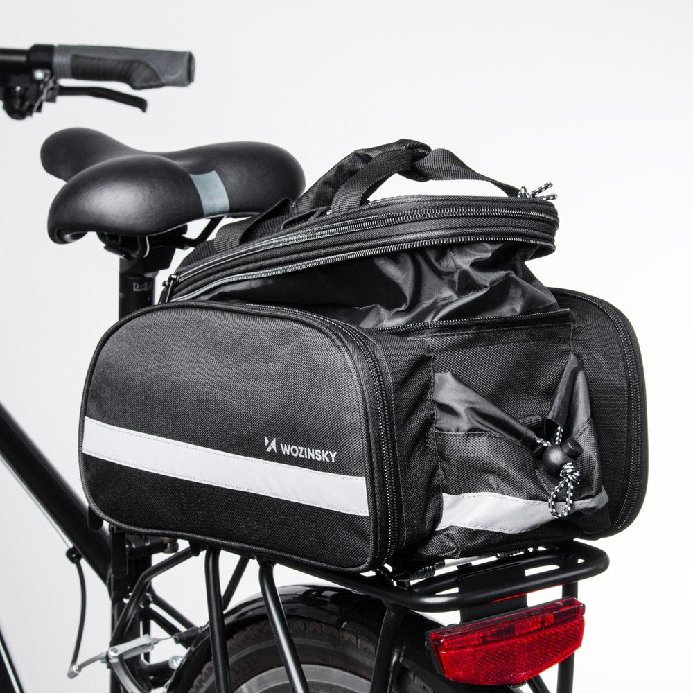 Τσάντα Ποδηλάτου Wozinsky 27L Μαύρη (WBB36BK) | www.lightgear.gr