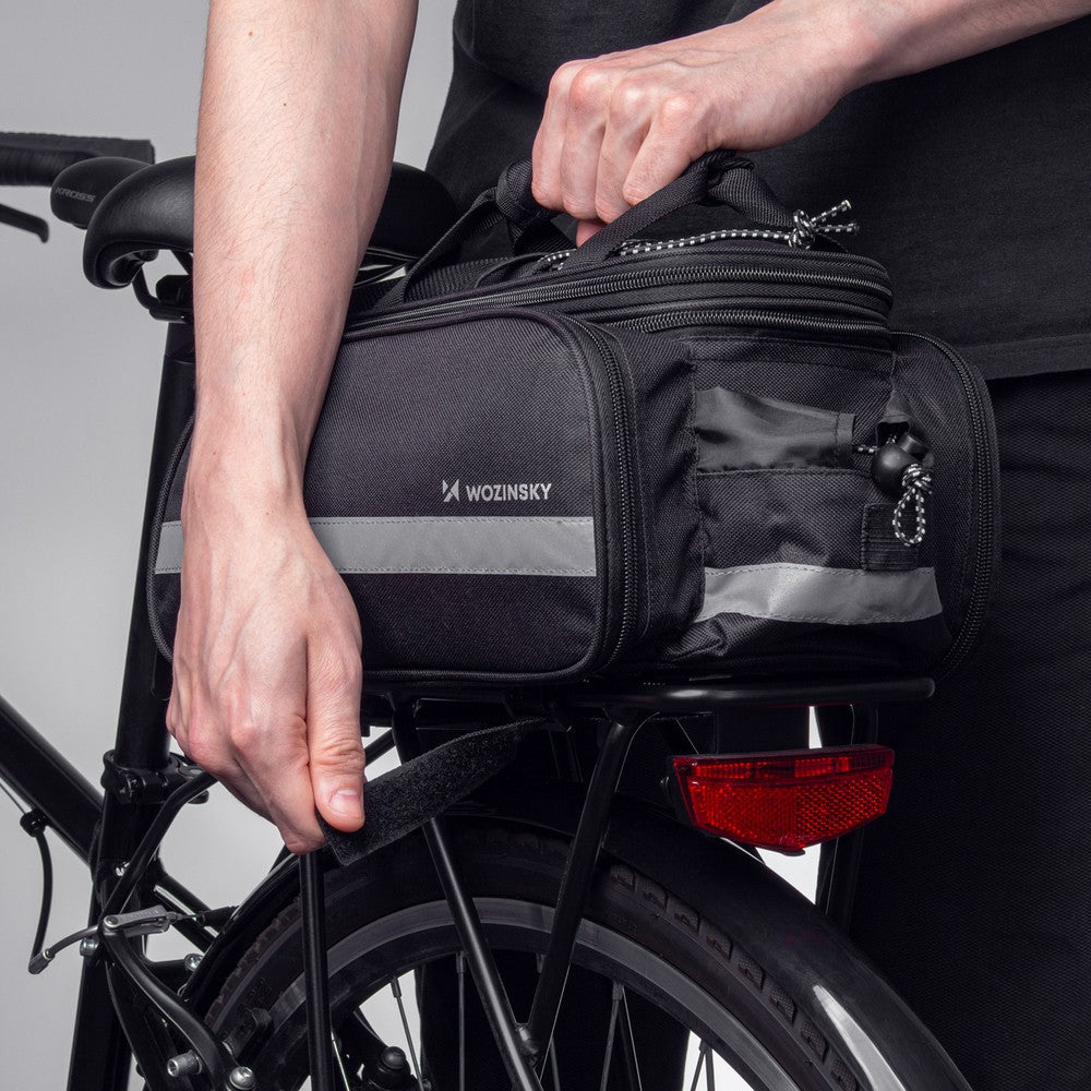 Τσάντα Ποδηλάτου Wozinsky 27L Μαύρη (WBB36BK) | www.lightgear.gr