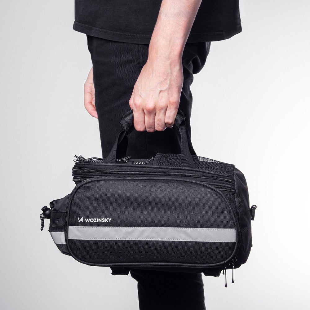 Τσάντα Ποδηλάτου Wozinsky 27L Μαύρη (WBB36BK) | www.lightgear.gr