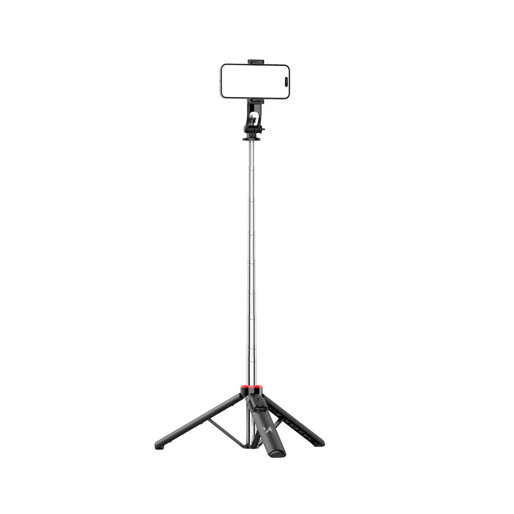 Selfie Stick Τηλεσκοπικό Τρίποδο WC1Y3S 1.3m με Phone Holder Μαύρο | www.lightgear.gr