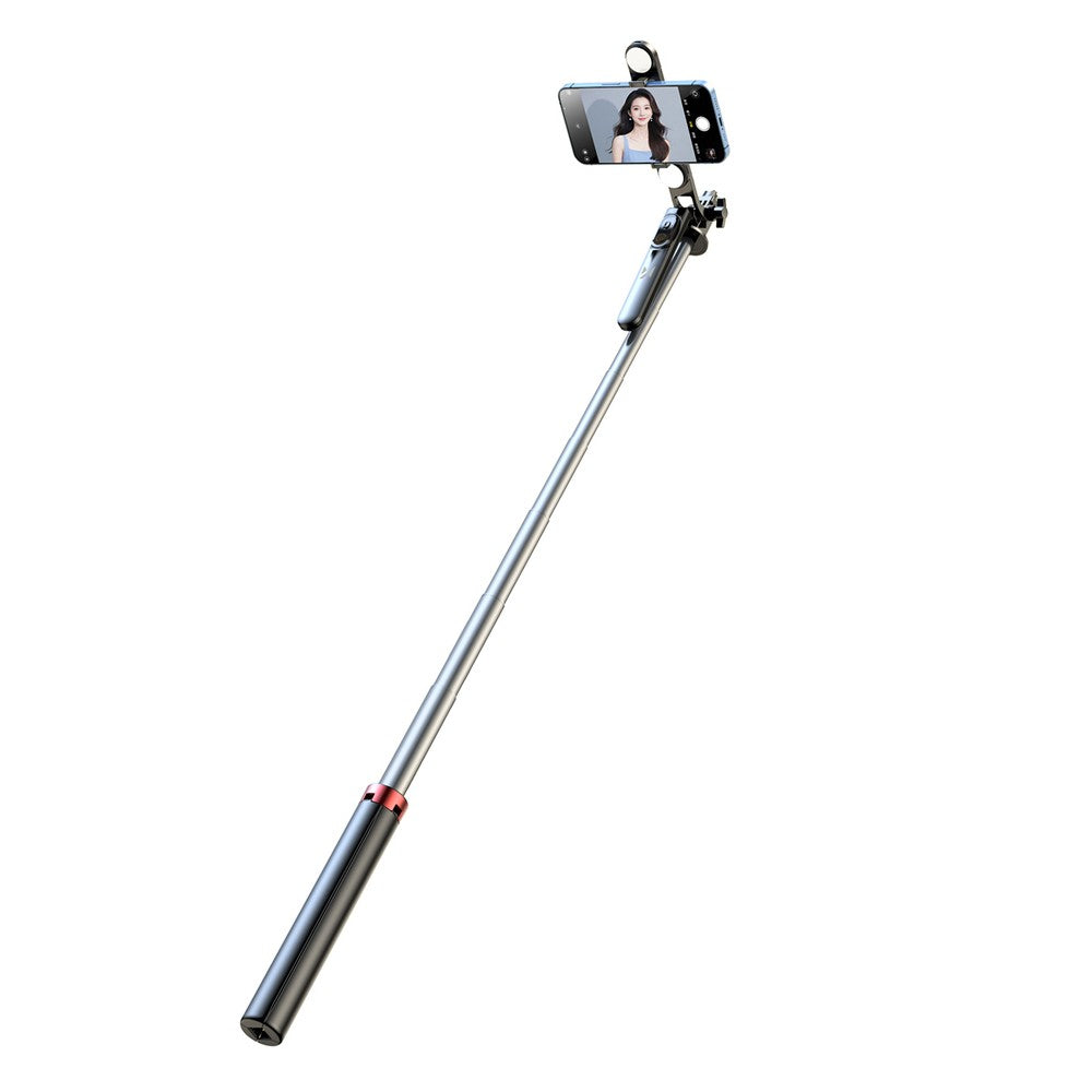 Selfie Stick WH181D-Y1S 1.75m Aluminum Alloy Τηλεσκοπικό Tripod με Dual Lamp και Phone Holder Μαύρο | www.lightgear.gr