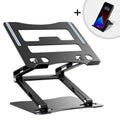 Βάση Laptop και Tablet Wozinsky WRS-CPY75DSB Αλουμινίου + Smartphone Stand Δώρο Μαύρο | www.lightgear.gr