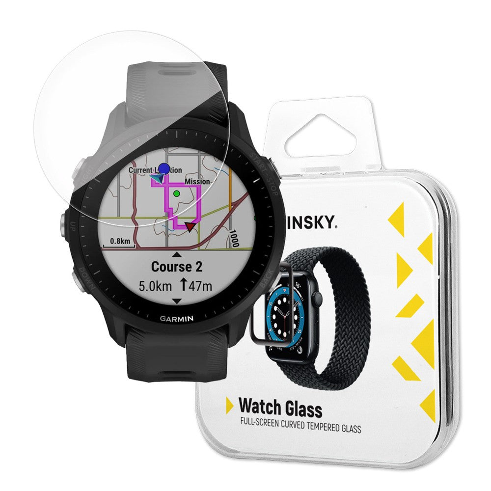 Tempered Glass Full Glue Wozinsky για Garmin Forerunner 965 2τεμ | www.lightgear.gr