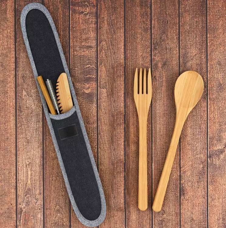 Σετ Μαχαιροπίρουνο Bamboo Origin Outdoors | www.lightgear.gr