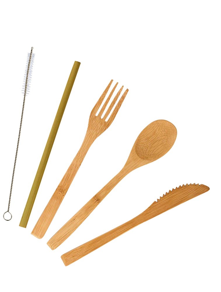 Σετ Μαχαιροπίρουνο Bamboo Origin Outdoors | www.lightgear.gr