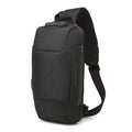 Σακίδιο Πόλης Wozinsky Anti-Theft με Organizer και USB Μαύρο | www.lightgear.gr
