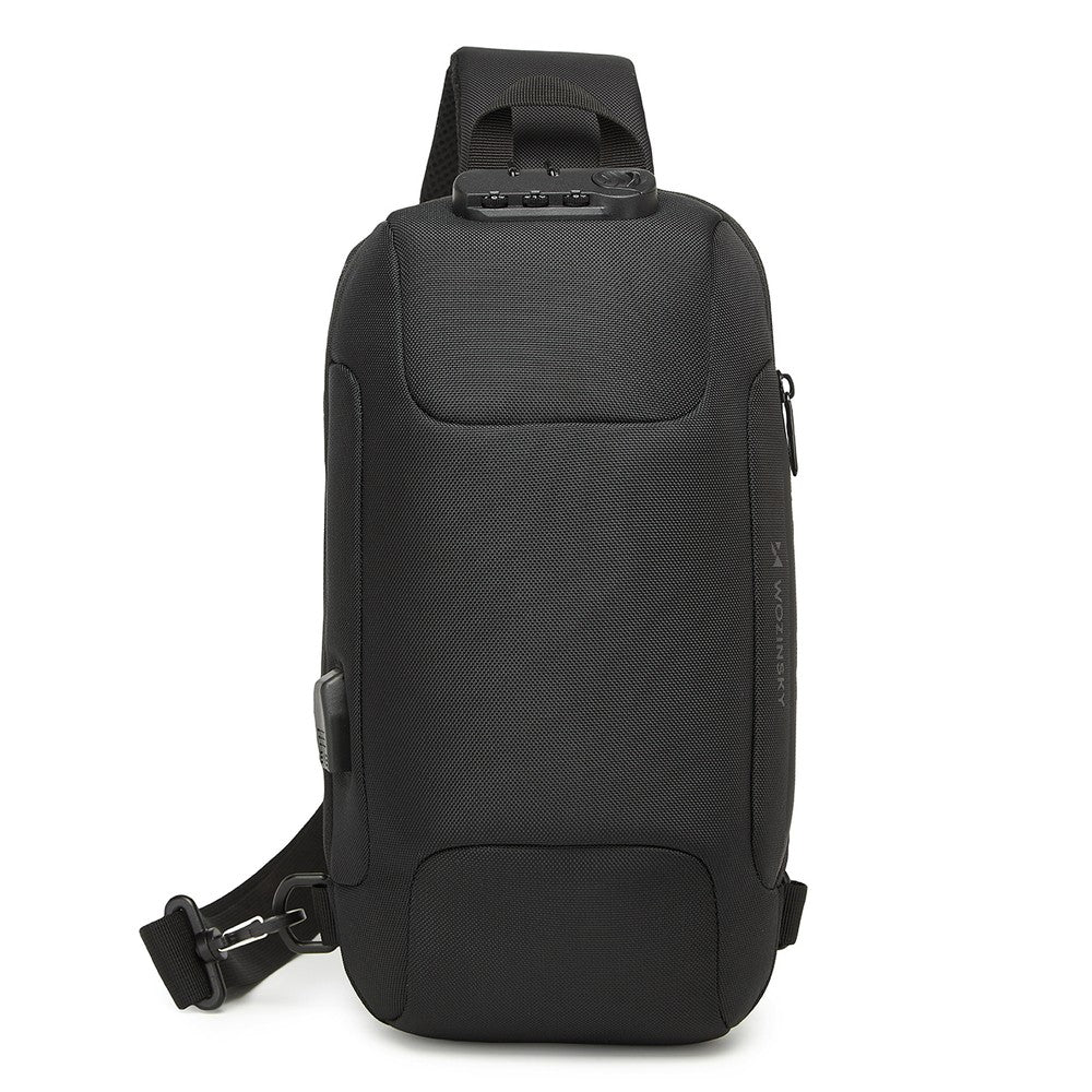 Σακίδιο Πόλης Wozinsky Anti-Theft με Organizer και USB Μαύρο | www.lightgear.gr