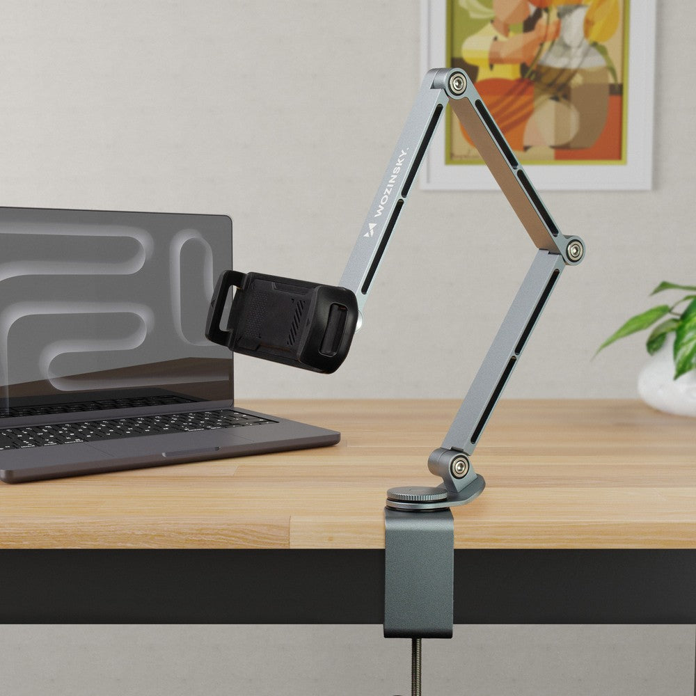 Magnetic Holder Wozinsky WTY0YS1 360° Rotating Solid για Phone και Tablet Γκρι | www.lightgear.gr