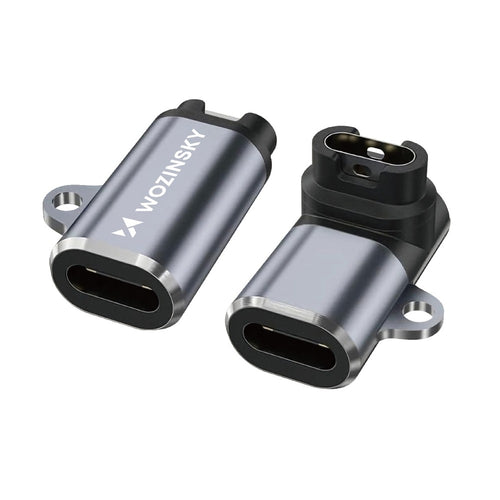 USB-C Adapter Wozinsky WAYGS1 για Garmin Smartwatch Γκρι | www.lightgear.gr