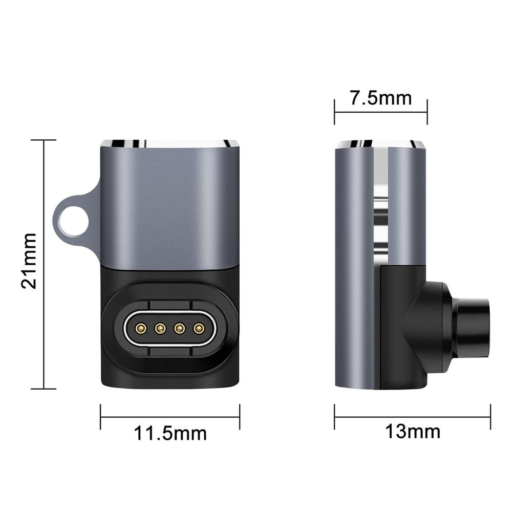 USB-C Adapter Wozinsky WAYGS1 για Garmin Smartwatch Γκρι | www.lightgear.gr