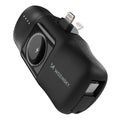 Mini Power Bank Wozinsky WF16-YLS 5000mAh 15W με Built-in USB-C Cable και Apple Watch Charger Μαύρο | www.lightgear.gr