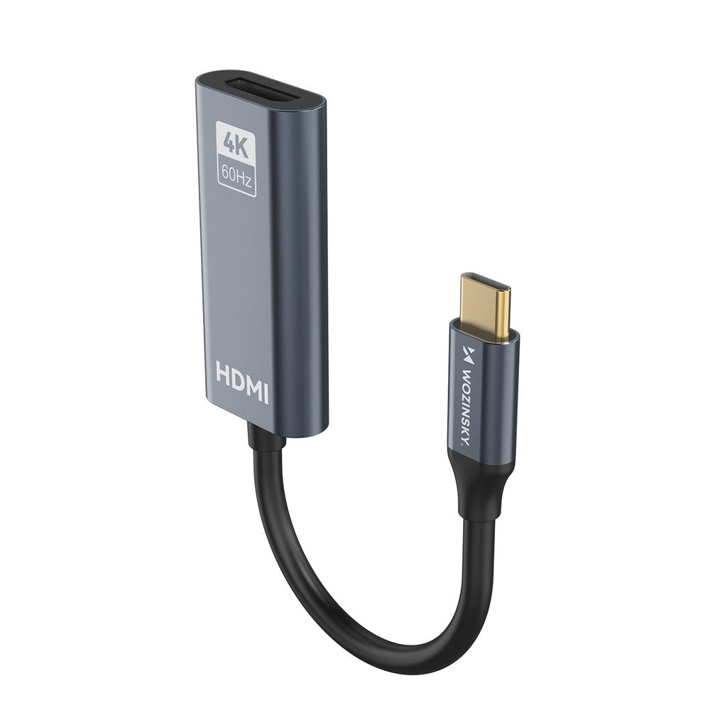 Adapter USB-C - HDMI 4K 60Hz Wozinsky WACH-01 Μαύρο | www.lightgear.gr