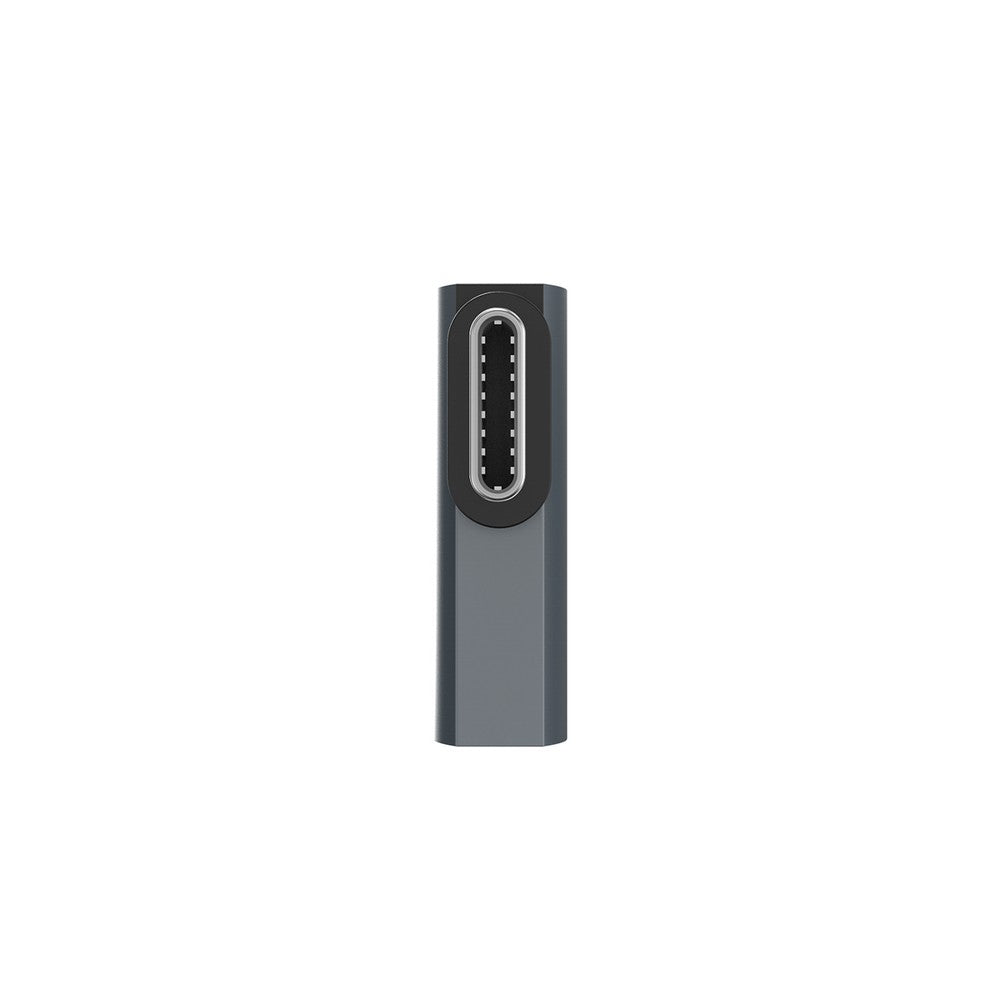USB-C σε USB-C 40Gb/s 240W 8K OTG Side Angled Adapter Wozinsky WPKB-01 Γκρι | www.lightgear.gr