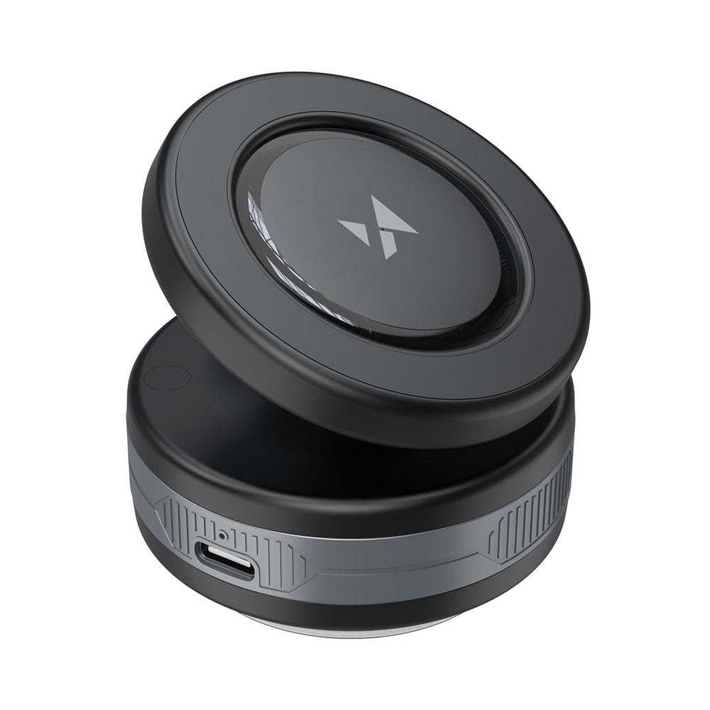 Car Holder με Qi Charger Wozinsky WUSQ-01 Compatible with MagSafe Μαύρο | www.lightgear.gr