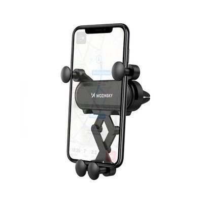 Wozinsky Gravity Car Phone Holder για Air Vent Μαύρο (WCH-05) | www.lightgear.gr