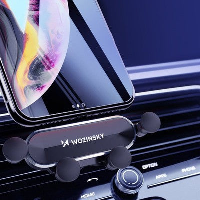 Wozinsky Gravity Car Phone Holder για Air Vent Μαύρο (WCH-05) | www.lightgear.gr