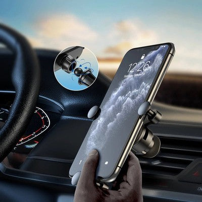 Wozinsky Gravity Car Phone Holder για Air Vent Μαύρο (WCH-05) | www.lightgear.gr