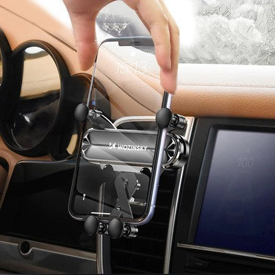 Wozinsky Gravity Car Phone Holder για Air Vent Μαύρο (WCH-05) | www.lightgear.gr