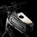 Τσαντάκι Ποδηλάτου Frame Wozinsky Armored με Θήκη Κινητού 1.7lt Μαύρο | www.lightgear.gr
