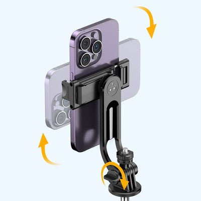 Selfie Stick Τηλεσκοπικό Τρίποδο WC1Y3S 1.3m με Phone Holder Μαύρο | www.lightgear.gr