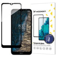 Tempered Glass Full Screen Wozinsky για Nokia C20/C10 Μαύρο | www.lightgear.gr