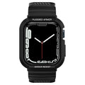 Rugged Armor Pro Case με Strap Spigen για Apple Watch 4 / 5 / 6 / 7 / 8 / SE (44/45mm) Μαύρο | www.lightgear.gr