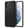 Θήκη Spigen Liquid Air για Samsung Galaxy S21 Matte Black | www.lightgear.gr