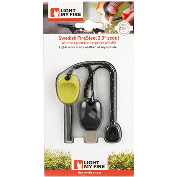 Σπινθηριστής Firesteel 2.0 Scout Πράσινο | www.lightgear.gr