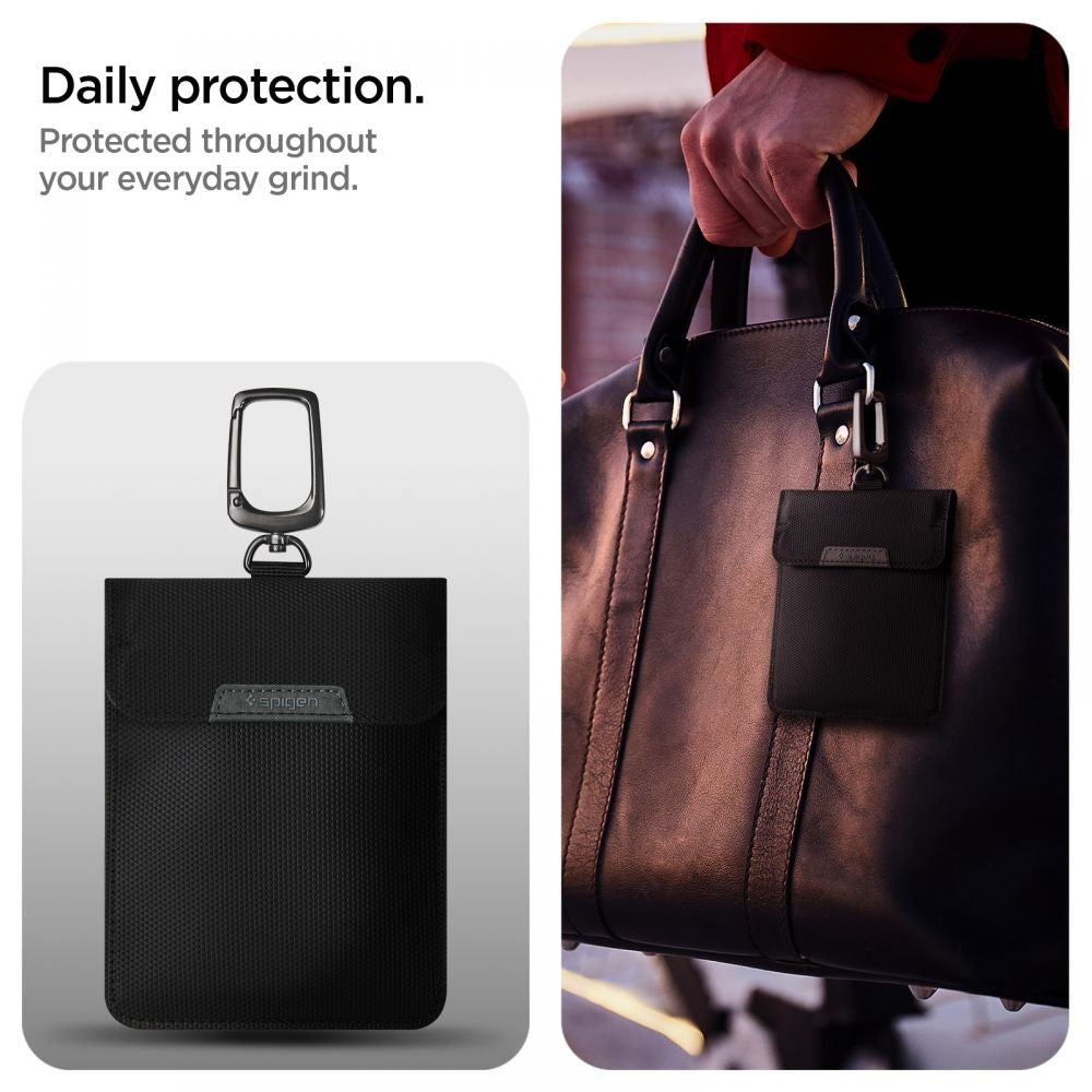Θήκη Anti-Theft Spigen Keyless RFID Signal Blocker Μαύρη | www.lightgear.gr