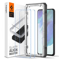 Tempered Glass Spigen ALM Glas.tR για Samsung Galaxy S21 FE 2τεμ | www.lightgear.gr