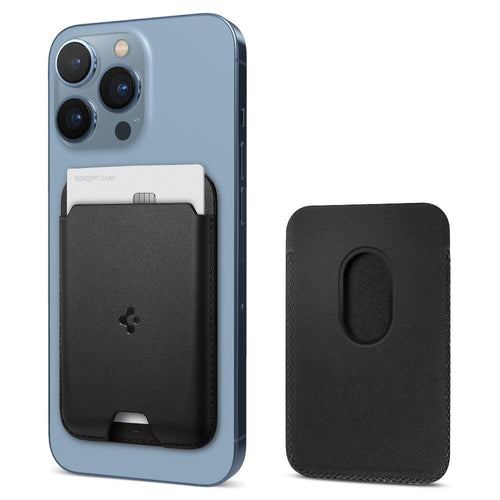 Valentinus Magnetic Wallet με MagSafe Spigen Μαύρο | www.lightgear.gr