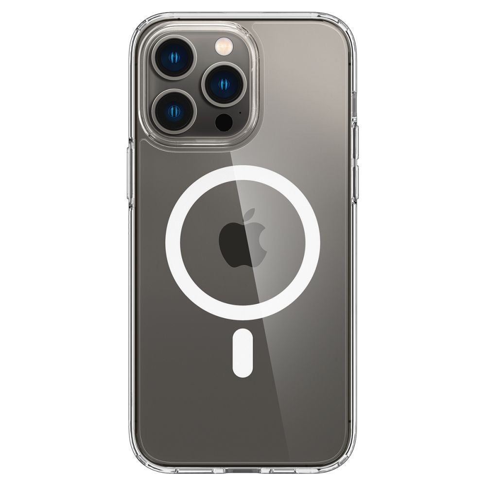 Θήκη Spigen Ultra Hybrid Mag με MagSafe για iPhone 14 Pro Clear/White | www.lightgear.gr