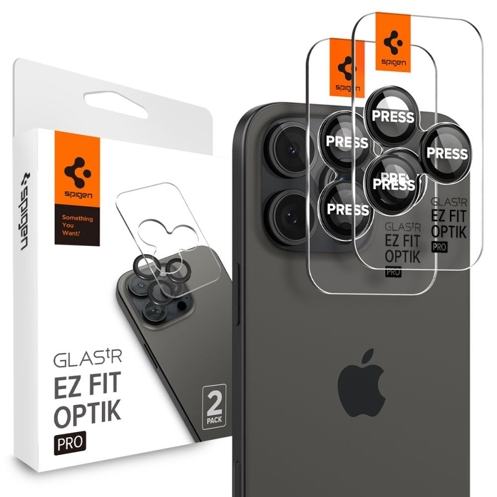 Camera Protector Spigen Glas.tR EZ Fit Optik για iPhone 14 Pro / Pro Max / 15 Pro / Pro Max / 16 Pro / Pro Max / 17 Pro / 17 Pro | www.lightgear.gr