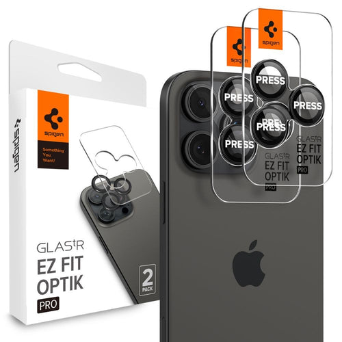 Camera Protector Spigen Glas.tR EZ Fit Optik για iPhone 14 Pro / Pro Max / 15 Pro / Pro Max / 16 Pro / Pro Max / 17 Pro / 17 Pro | www.lightgear.gr