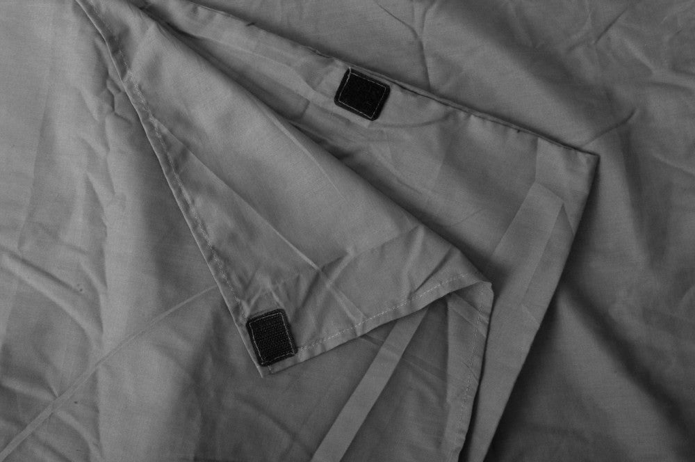 Σεντόνι Υπνόσακου Origin Outdoors Ορθογώνιο Polycotton Ανθρακί | www.lightgear.gr