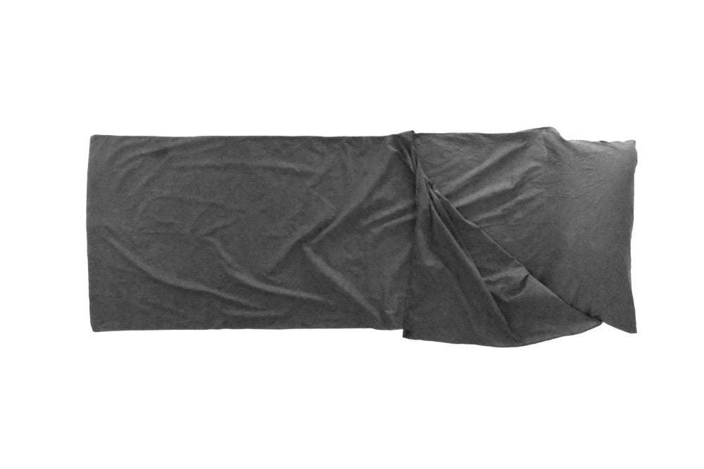 Σεντόνι Υπνόσακου Origin Outdoors Ορθογώνιο Polycotton Ανθρακί | www.lightgear.gr