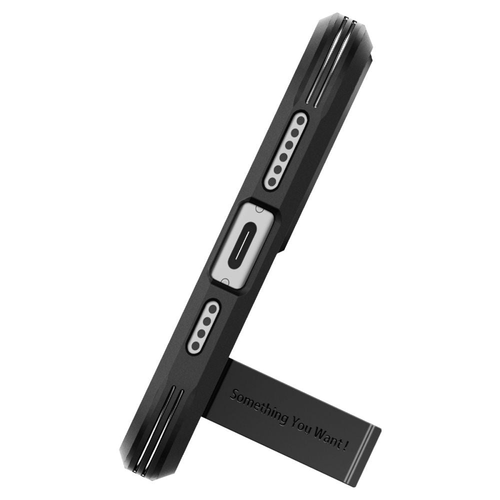 Θήκη Tough Armor MagSafe Spigen για iPhone 15 Μαύρο | www.lightgear.gr
