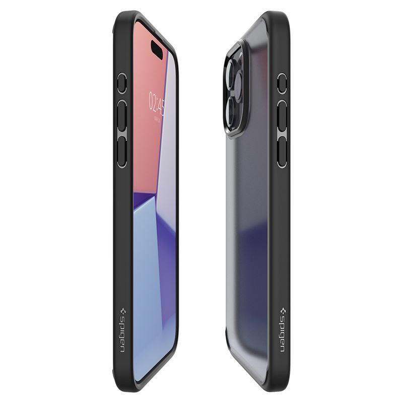 Θήκη Spigen Ultra Hybrid για iPhone 15 Pro Max Clear Black | www.lightgear.gr