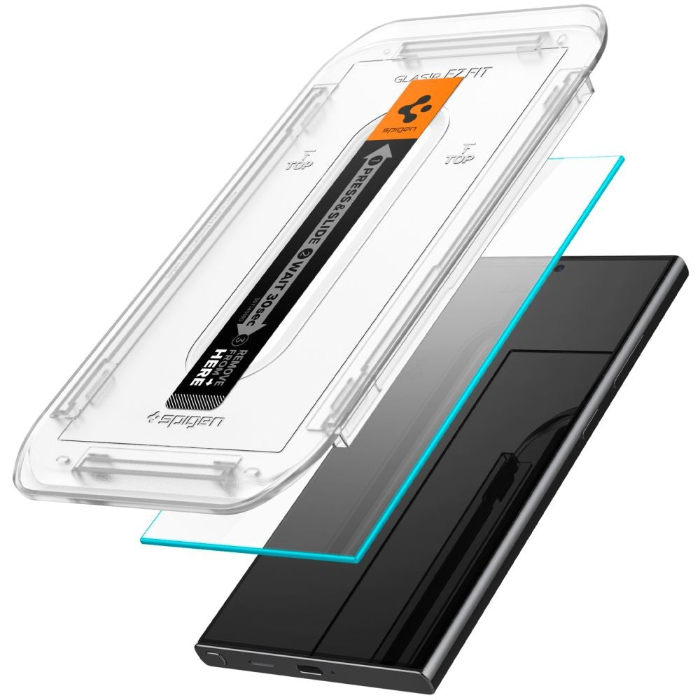 Tempered Glass Spigen Glas.tR EZ Fit για Samsung Galaxy S24 Ultra 2τεμ | www.lightgear.gr