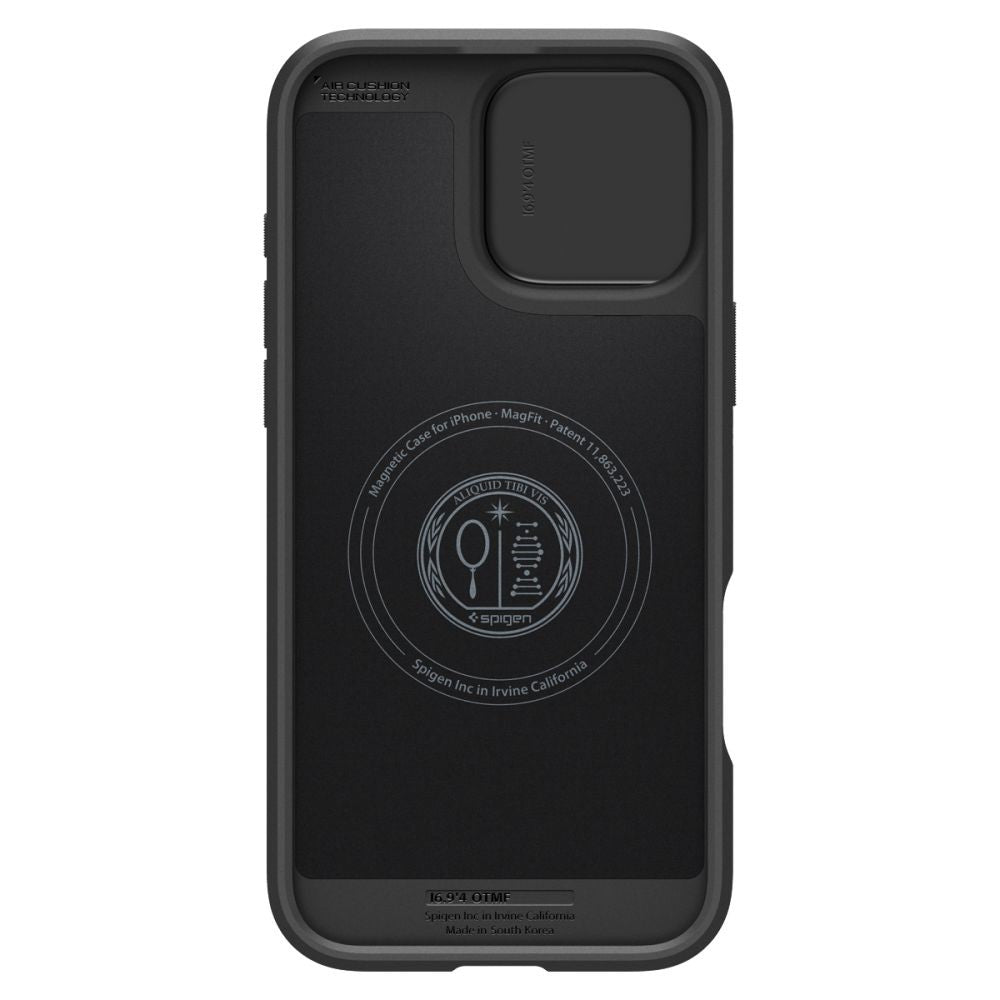Θήκη Spigen Optik Armor Mag με MagSafe για iPhone 16 Pro Μαύρο | www.lightgear.gr