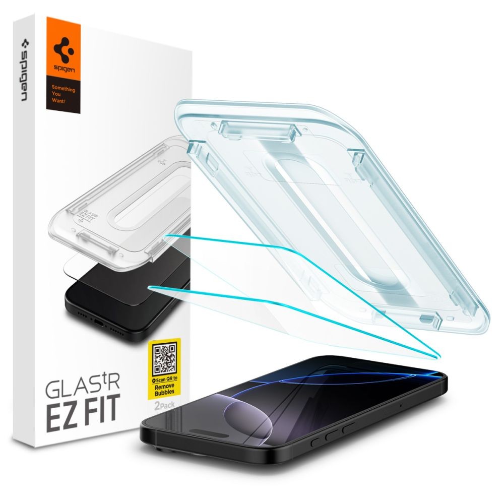 Tempered Glass Spigen Glas.tR EZ Fit για iPhone 16 Pro Max / 17 Pro Max 2τεμ | www.lightgear.gr