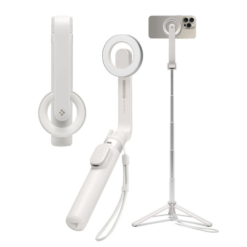 Selfie Stick Spigen S571W MagSafe Bluetooth με Tripod Μπεζ | www.lightgear.gr