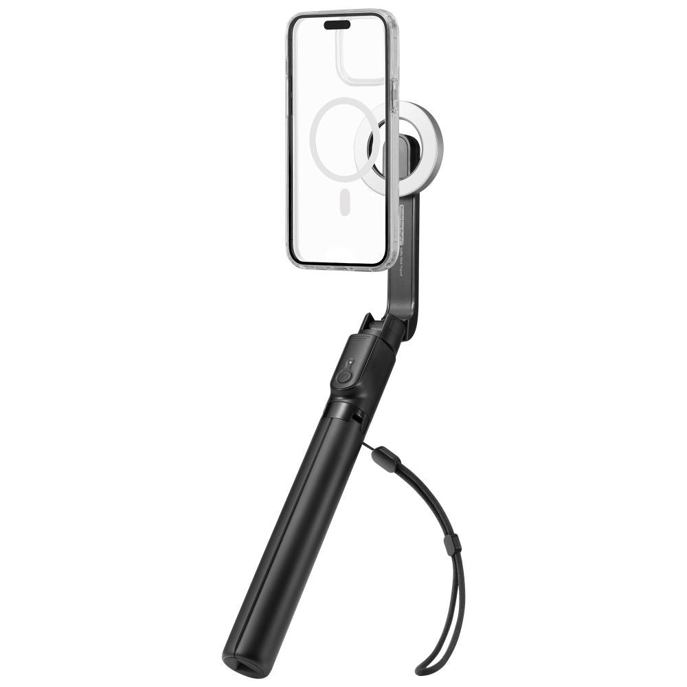 Selfie Stick Spigen S580W MagSafe Bluetooth με Tripod Μαύρο | www.lightgear.gr